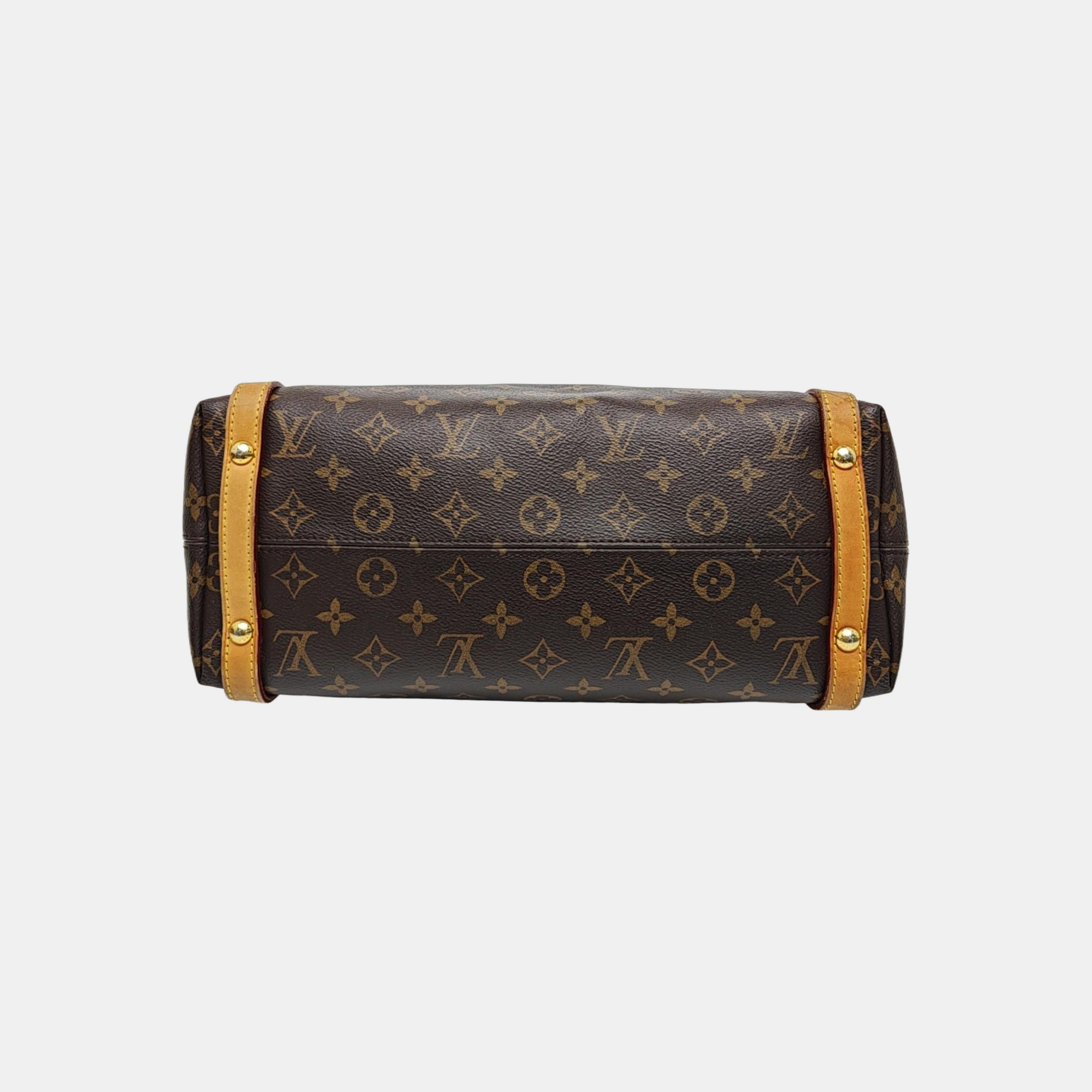 TUILERIES Monogram Coated Canvas Brown