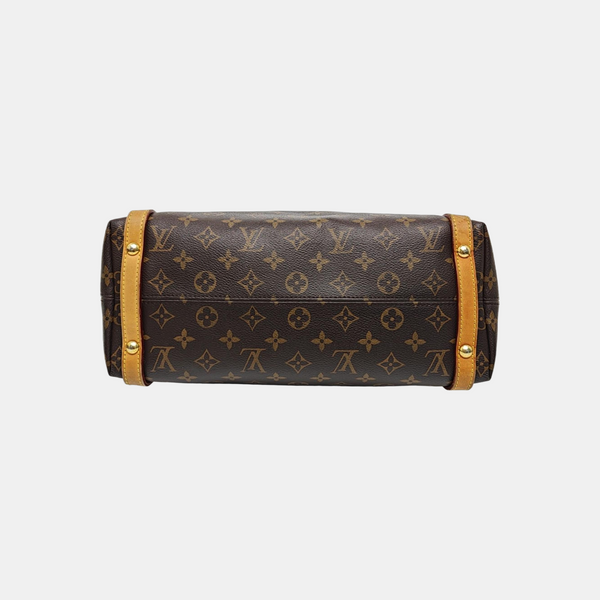 TUILERIES Monogram Coated Canvas Brown