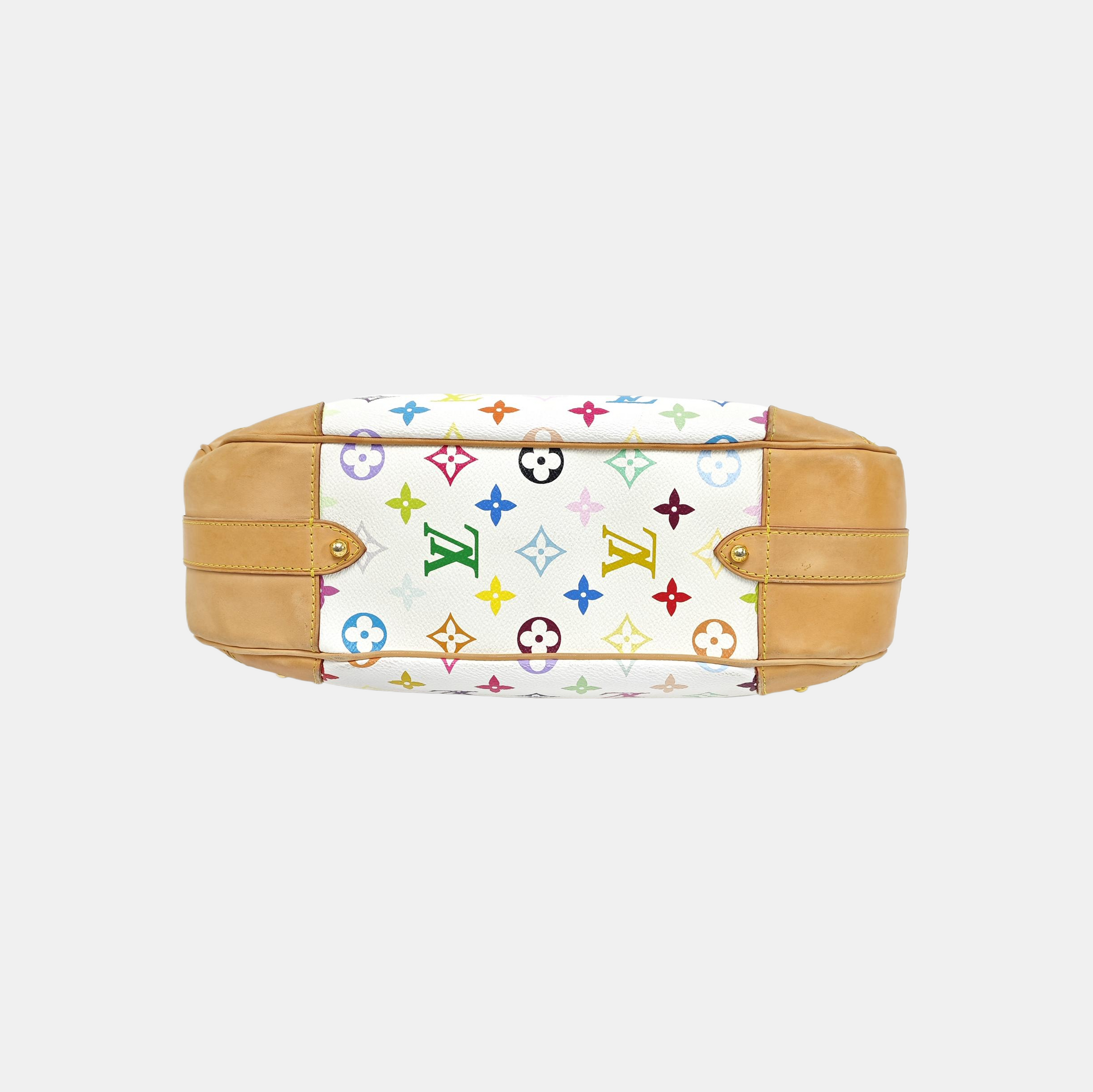 LV × TM GRETA Monogram Coated Canvas White