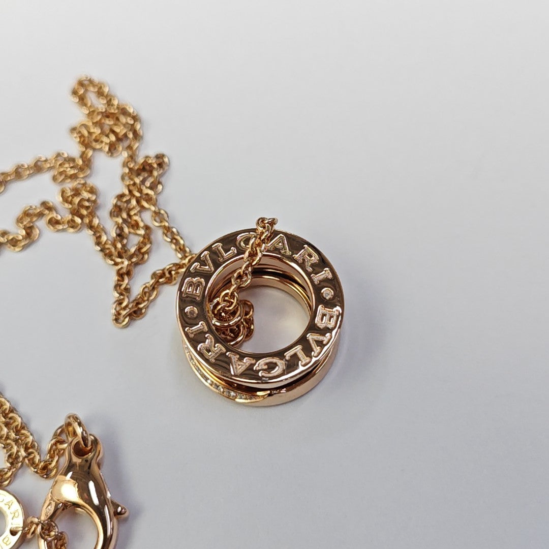 B.ZERO1 18k Rose Gold Necklace