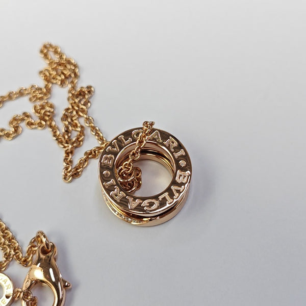 B.ZERO1 18k Rose Gold Necklace