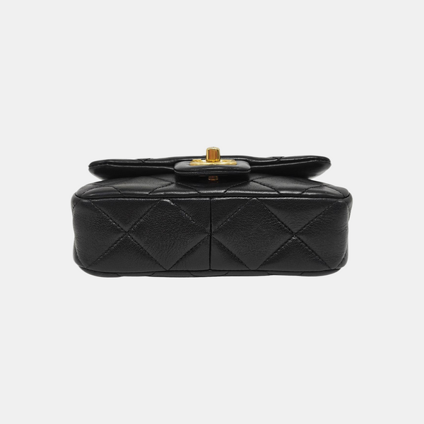CLASSIC FLAP Quilted Lambskin Black