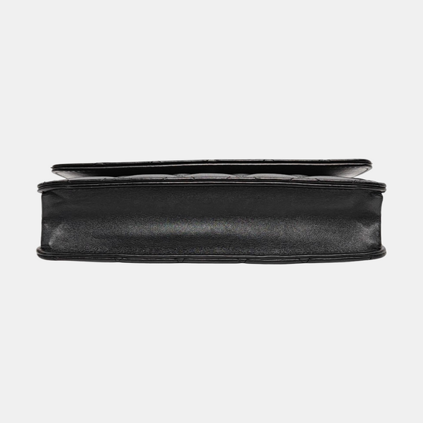 WOC Quilted Lambskin Black