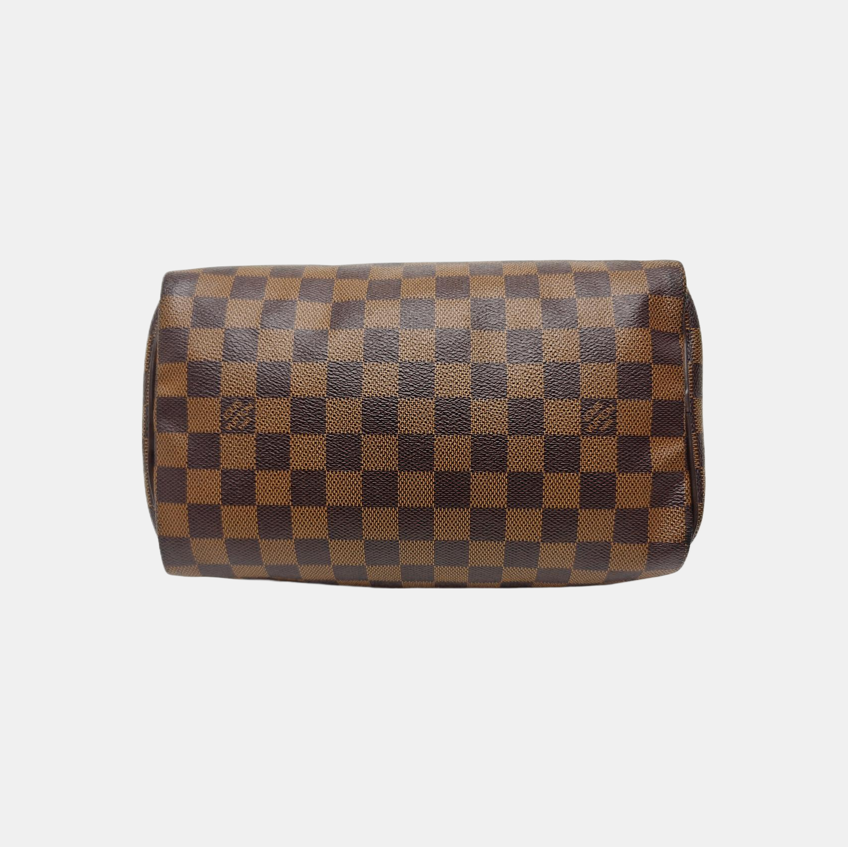 SPEEDY 25 Damier Ebene Coated Canvas Brown