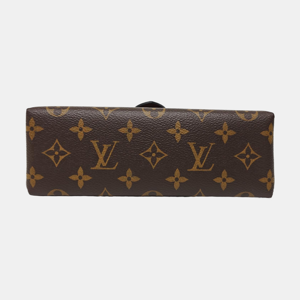 LOCKY BB Monogram Coated Canvas Brown