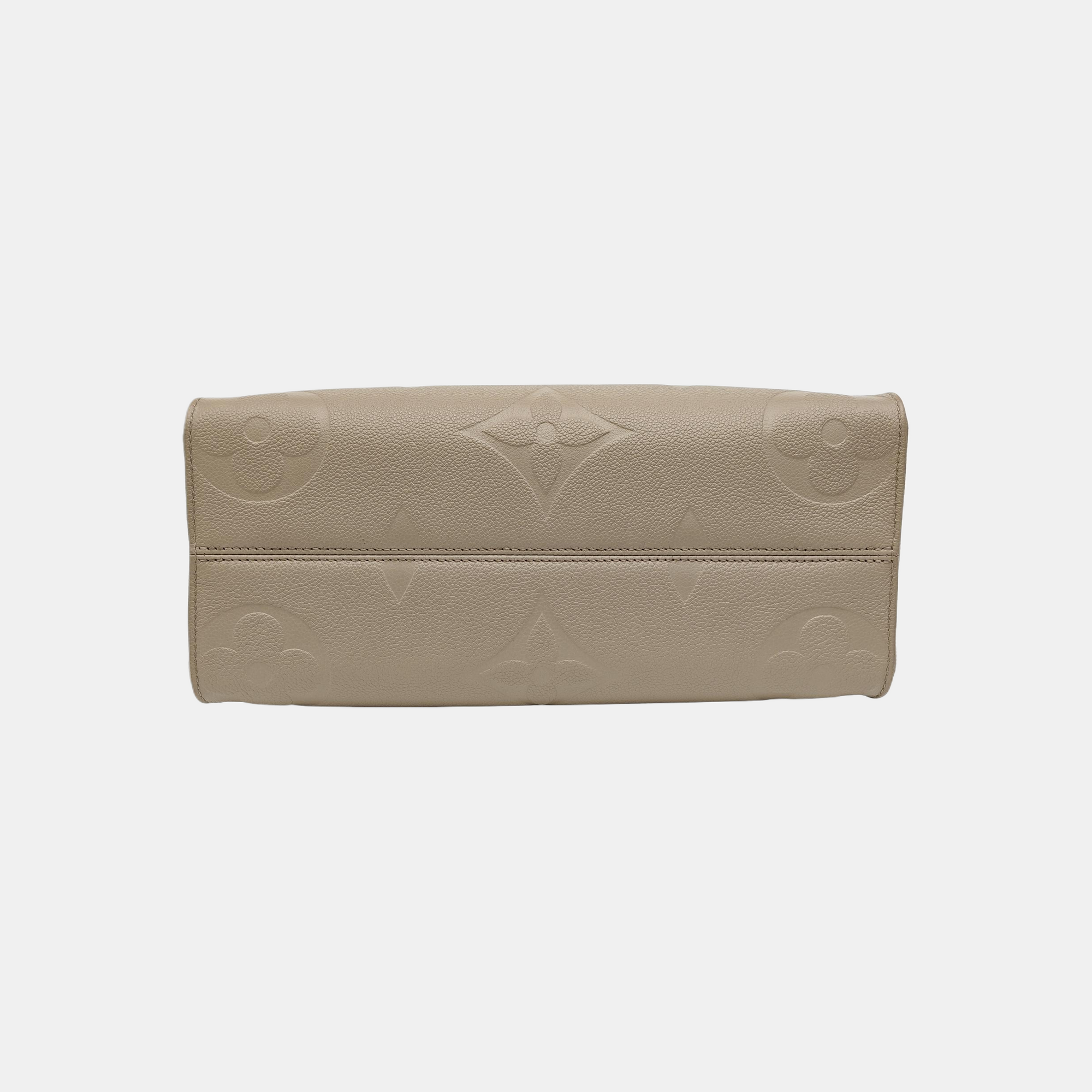 ONTHEGO MM Monogram Calfskin Gray