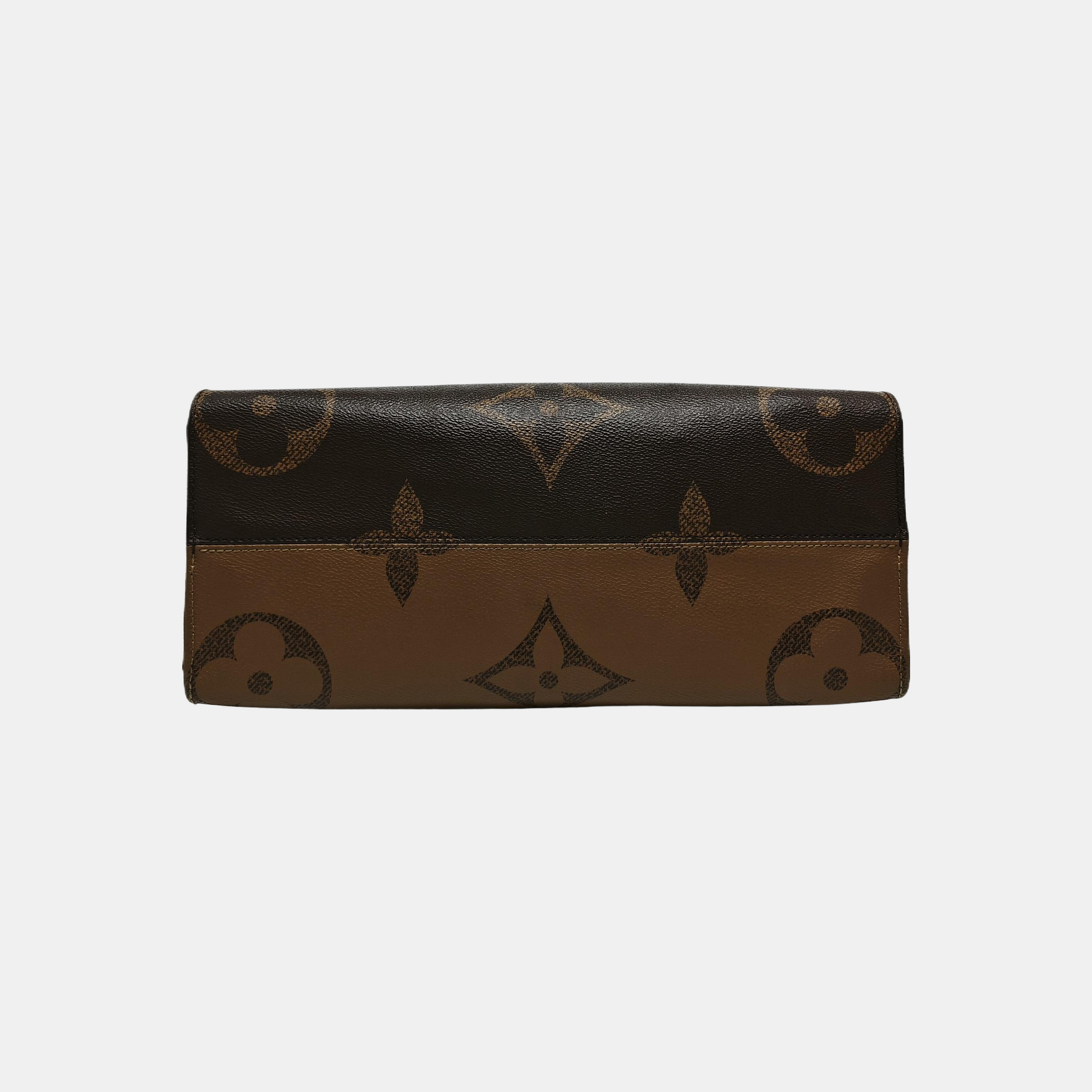 ONTHEGO MM Monogram Coated Canvas Brown