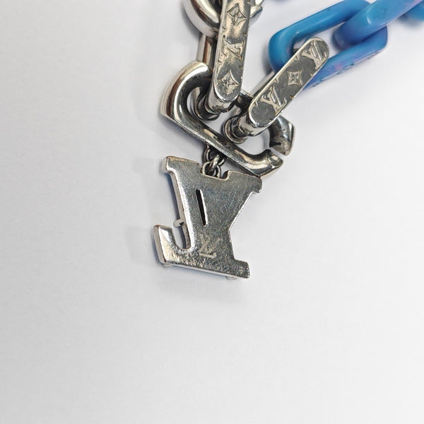 MONOGRAM CHAIN Metal Silver Necklace