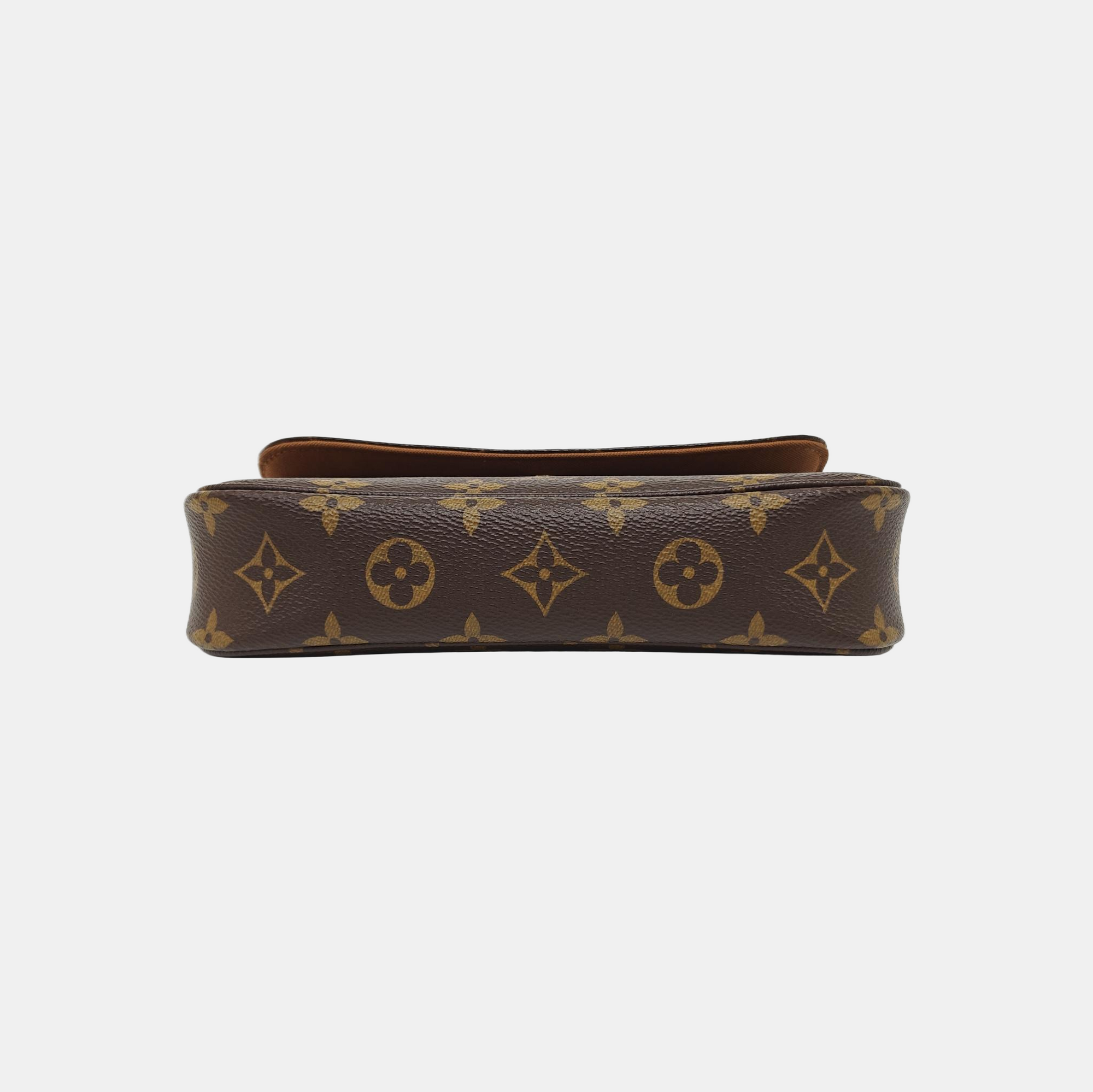 IVY Monogram Coated Canvas Brown