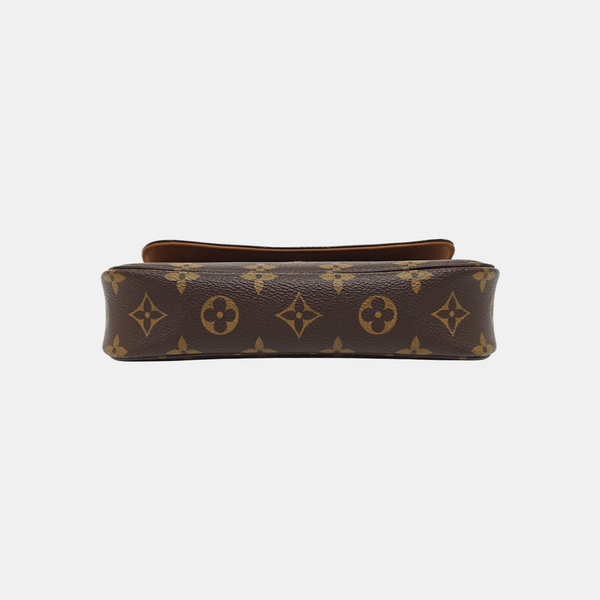IVY Monogram Coated Canvas Brown