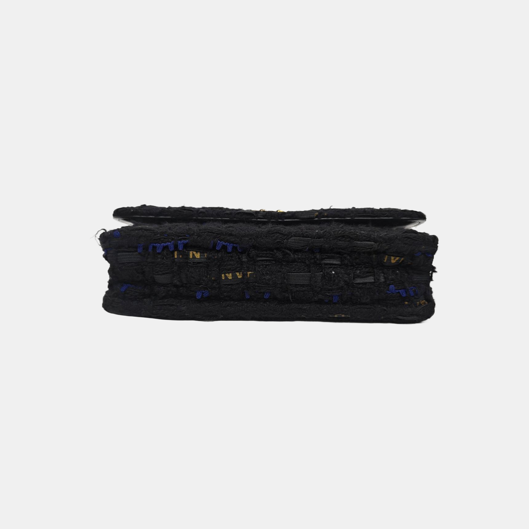 CHANEL 19 WOC Quilted Wool Black