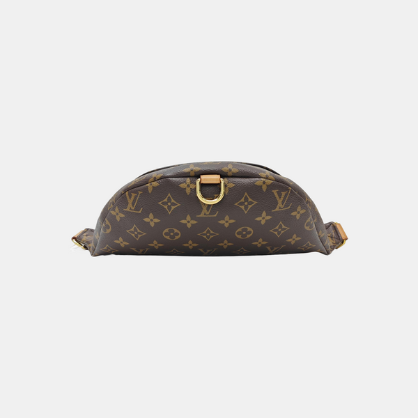 BUMBAG Monogram Coated Canvas Brown