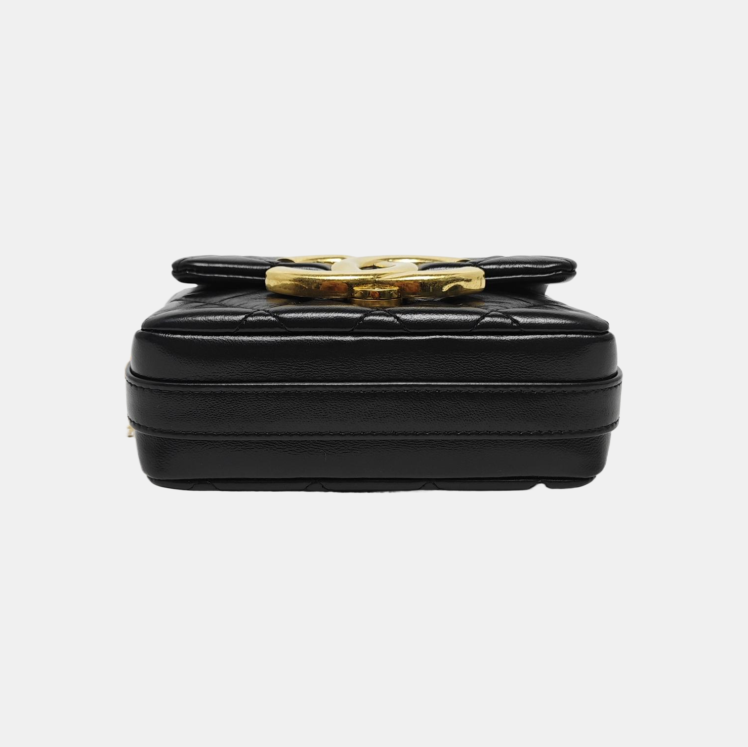 Quilted Lambskin Small Black
