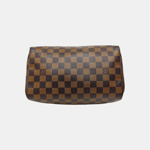SPEEDY 25 Damier Ebene Coated Canvas Brown