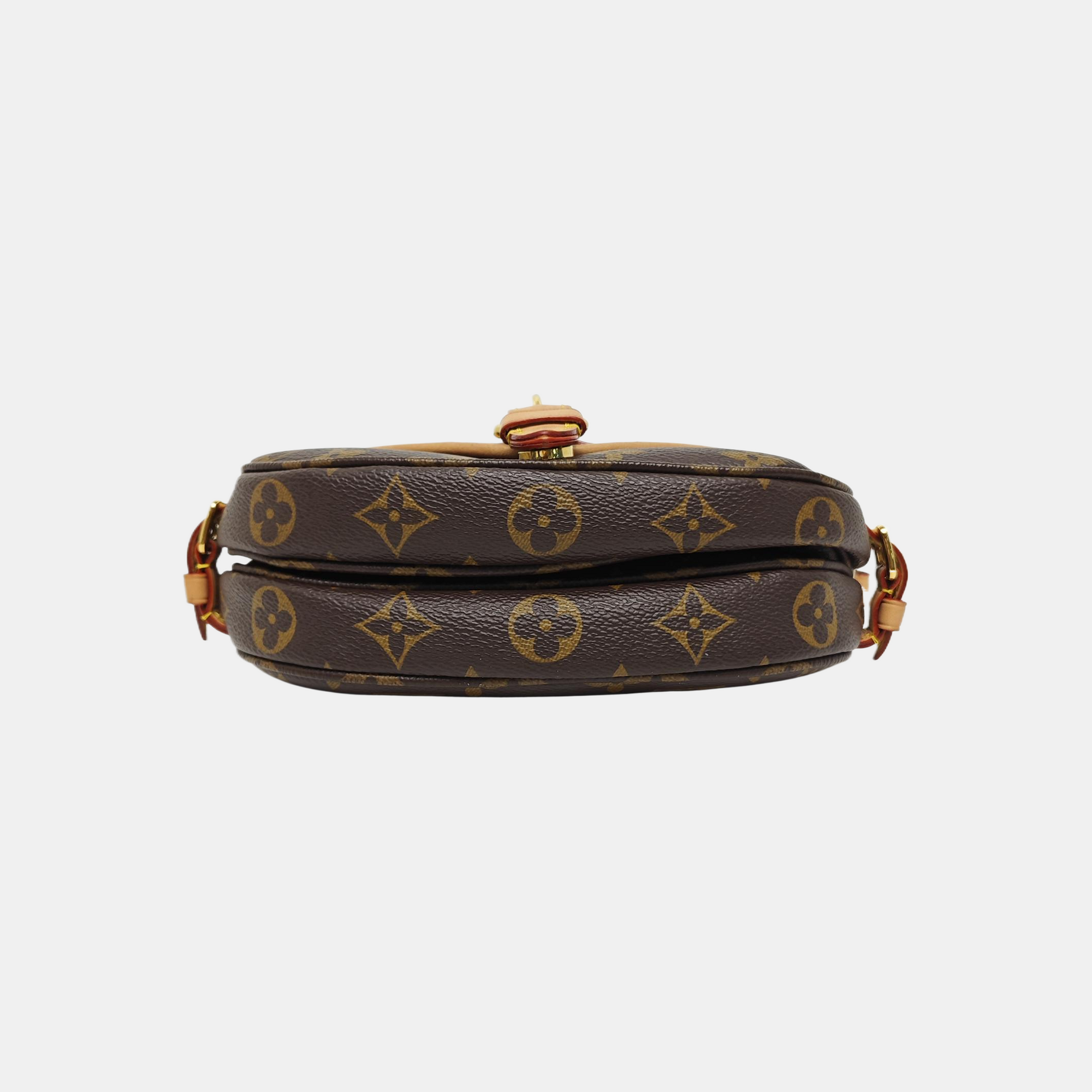 SAUMUR BB Monogram Coated Canvas Brown