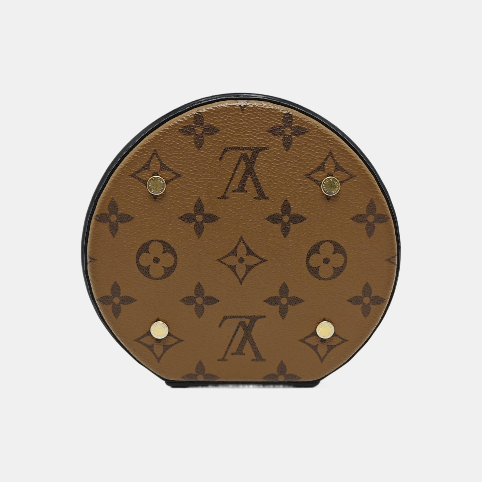 CANNES PM Monogram Coated Canvas Brown