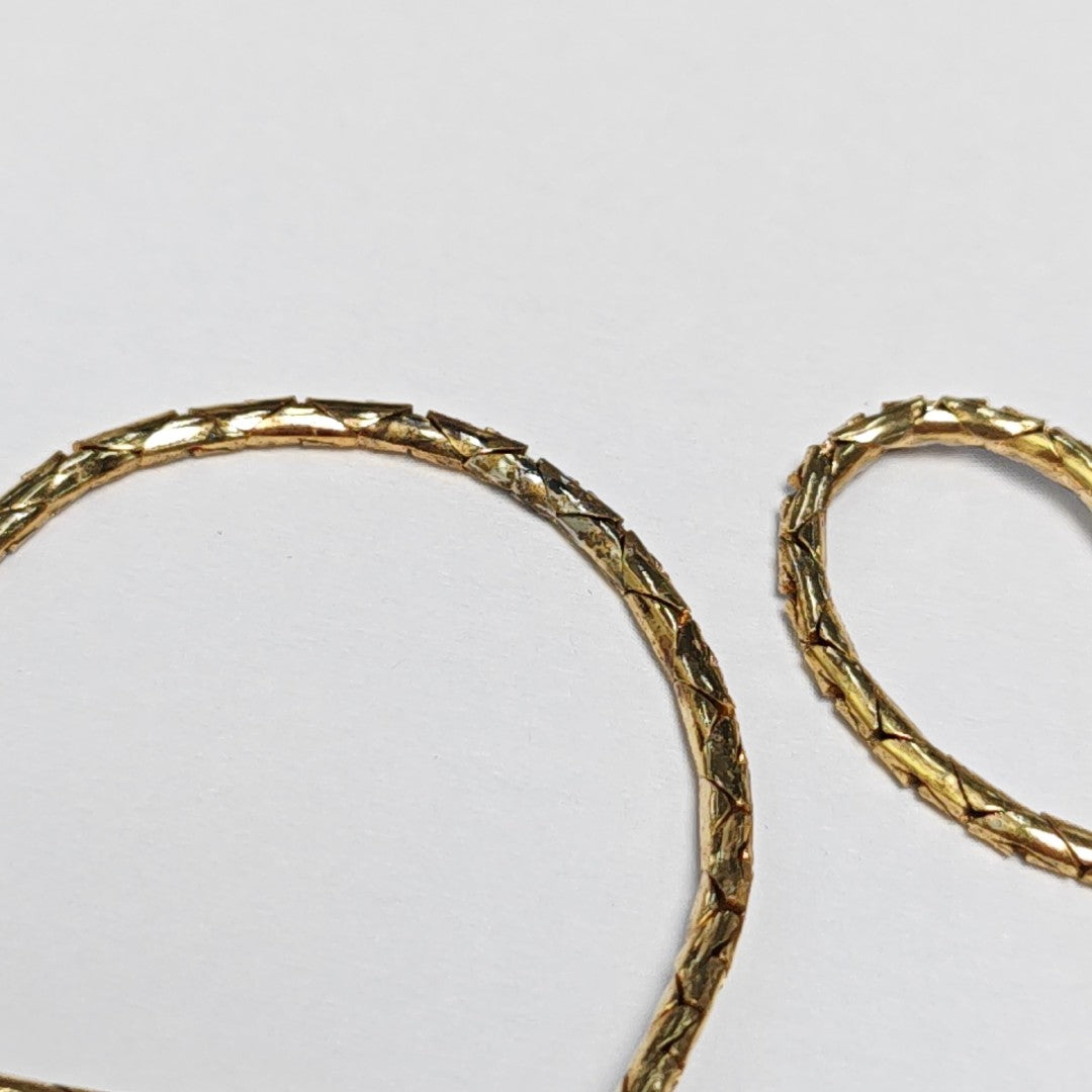 Dio(r)evolution Metal Gold Necklace