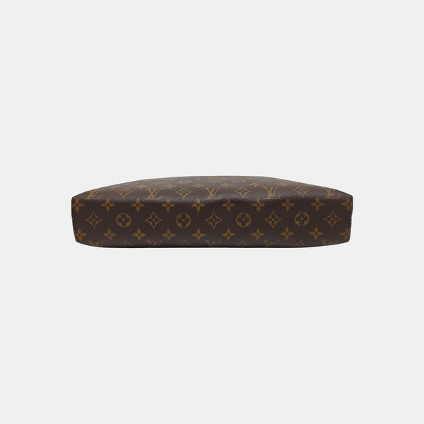 PORTE-DOCUMENTS Monogram Coated Canvas Brown