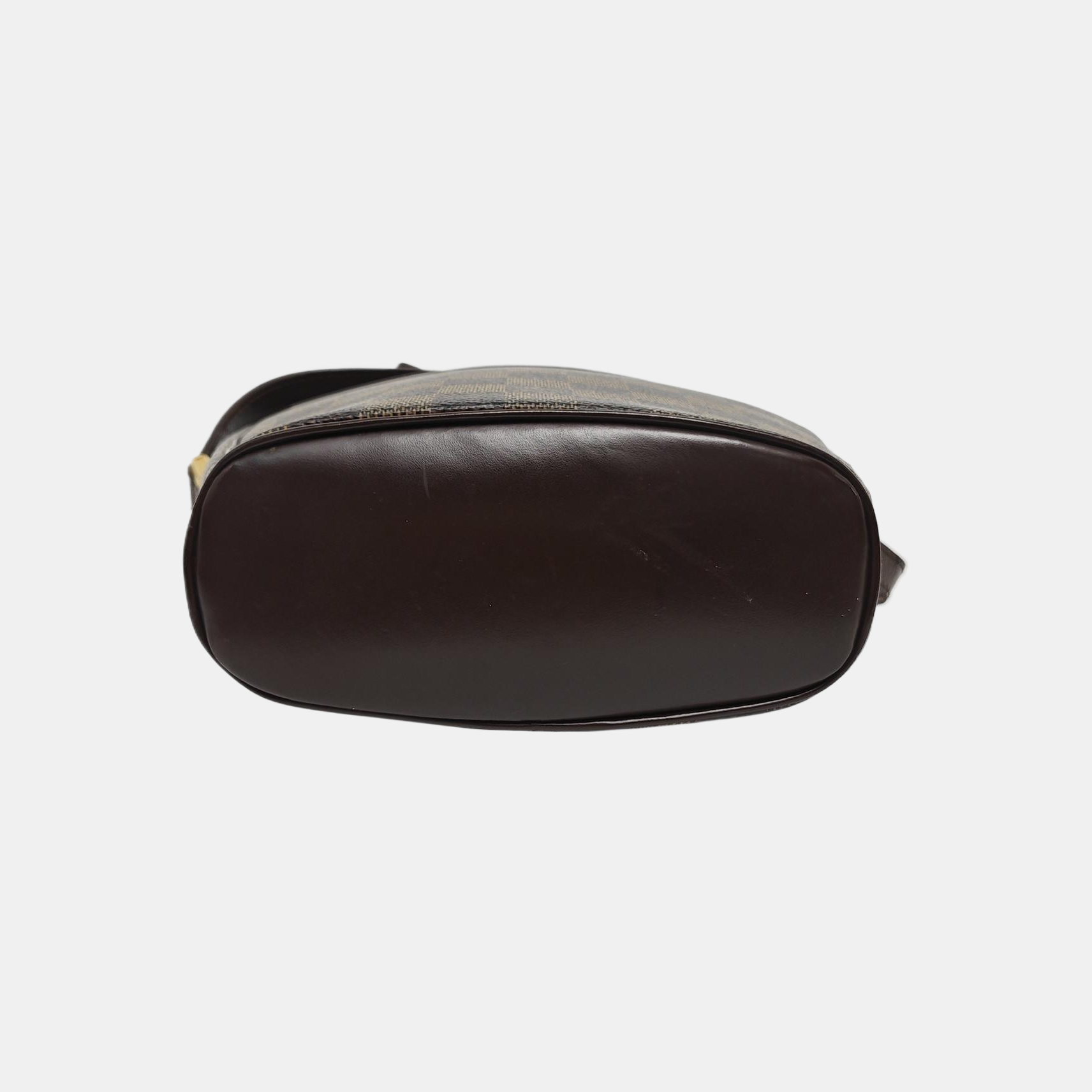 IPANEMA PM Damier Ebene Coated Canvas Brown