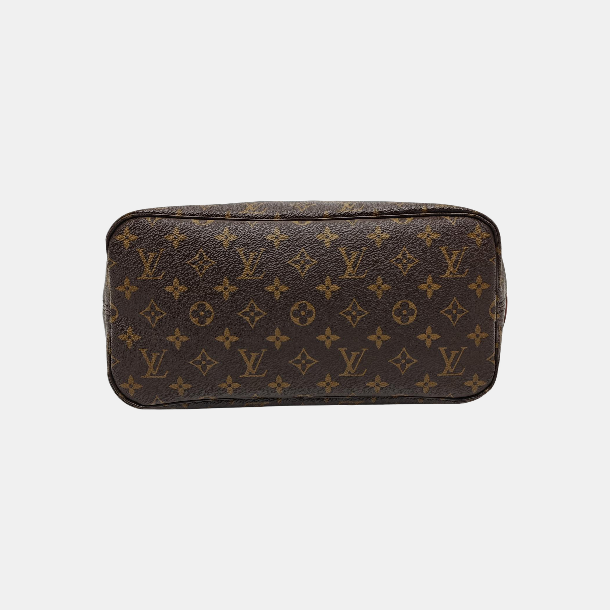 NEVERFULL MM Lona Monogram Revestida Marrón