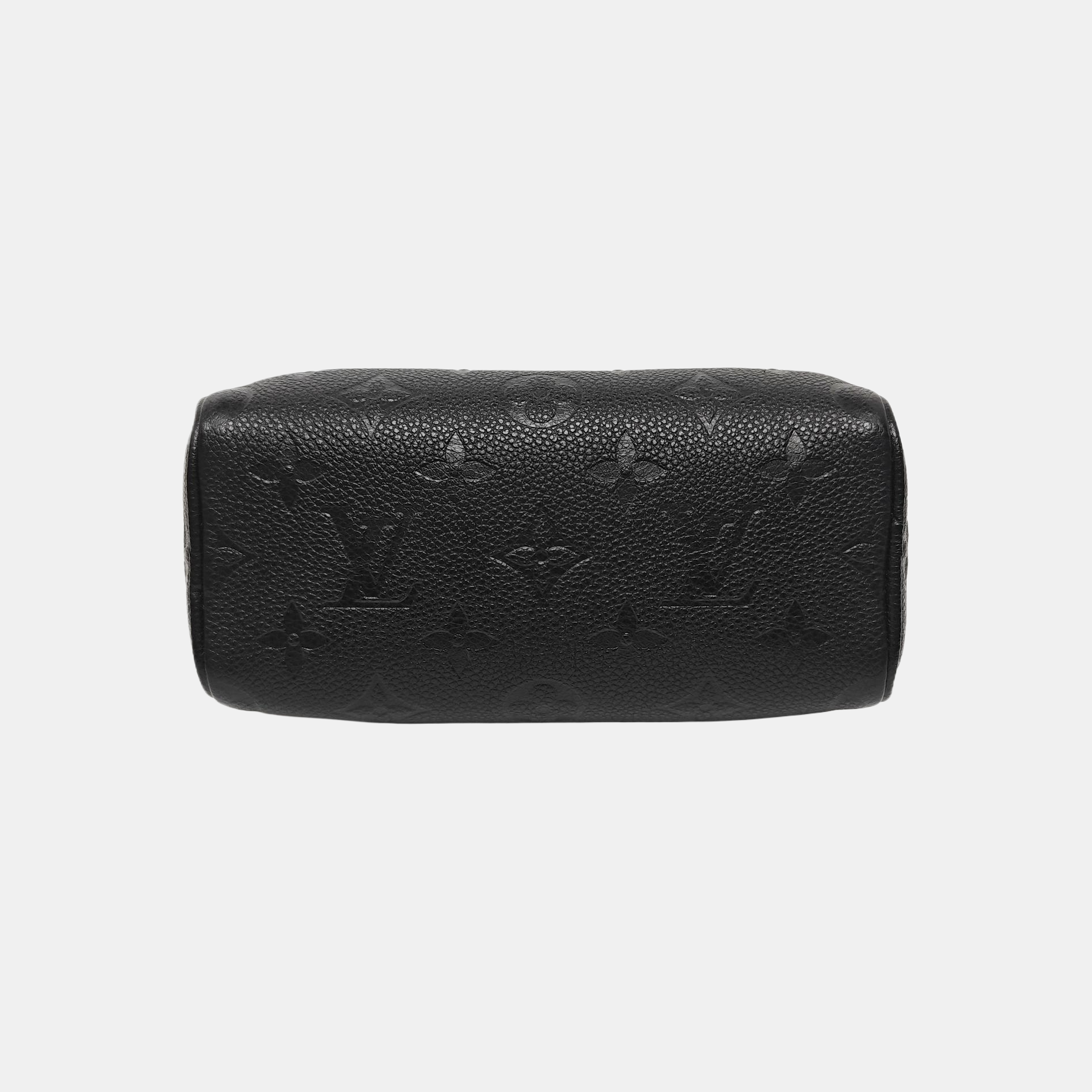 SPEEDY Nano Monogram Calfskin Black
