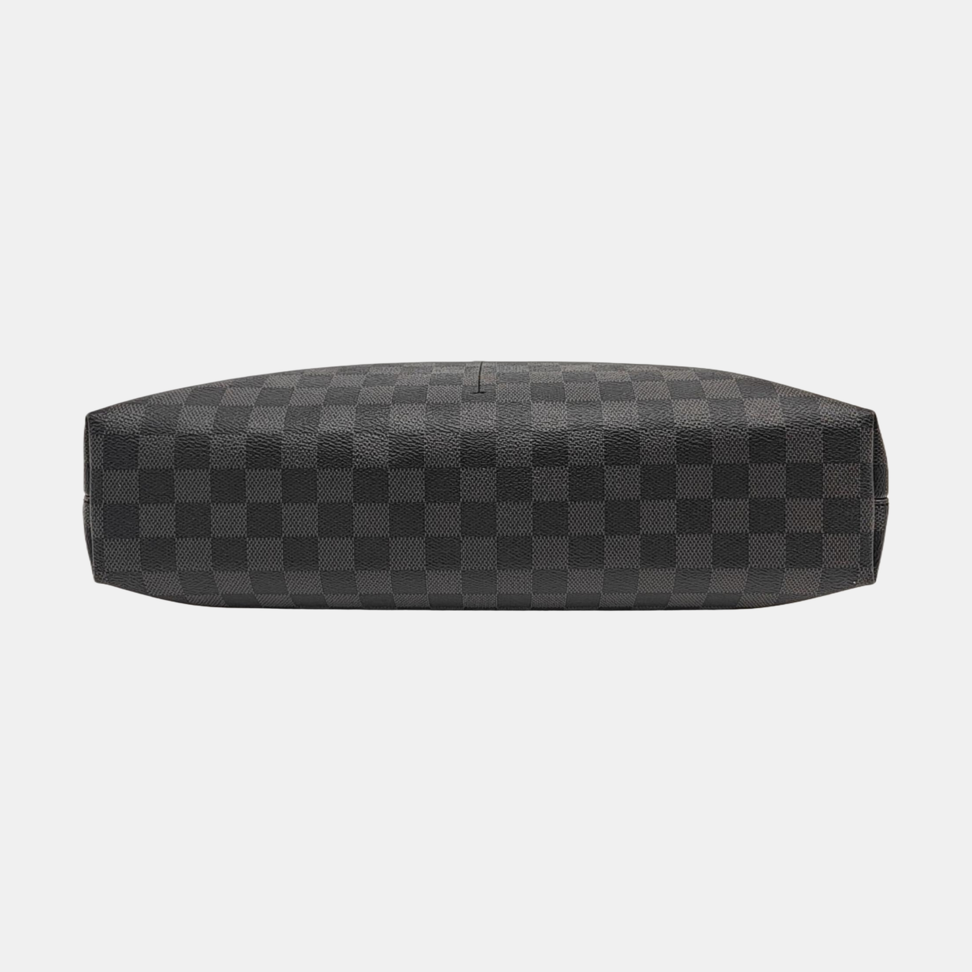 7 DAYS A WEEK Damier Graphite Coated Canvas Gray