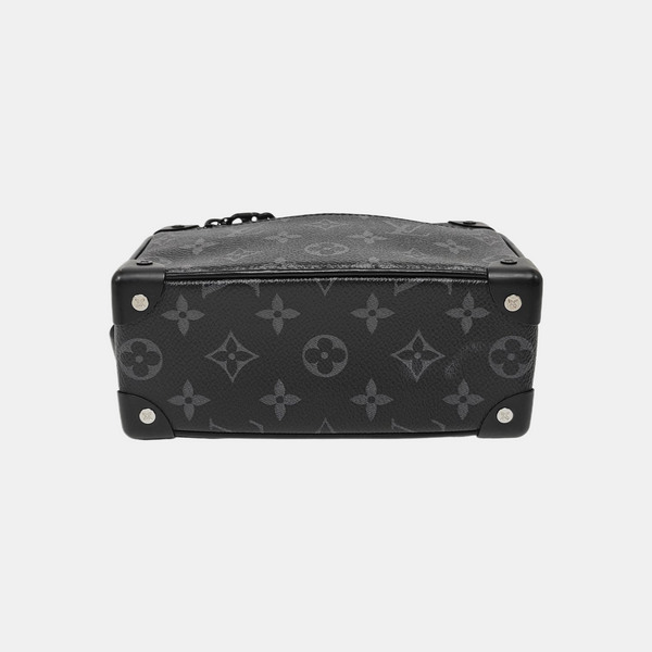SOFT TRUNK Mini Monogram Coated Canvas Black