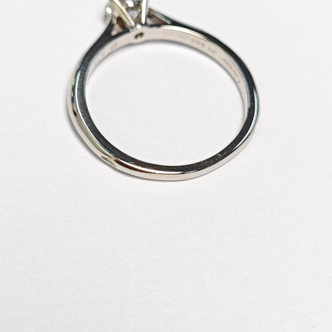 Platinum 950 Silver Ring EU 53