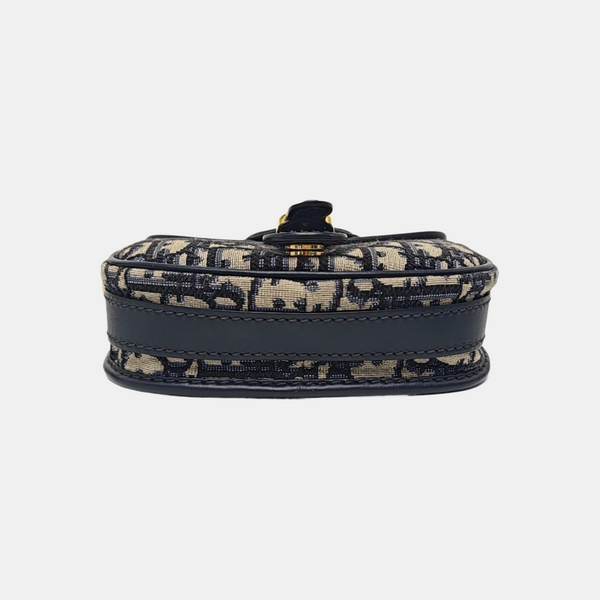 Bobby Small Oblique Canvas Blue