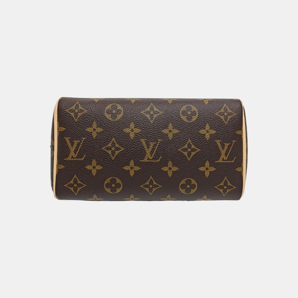 SPEEDY 20 Monogram Coated Canvas Brown