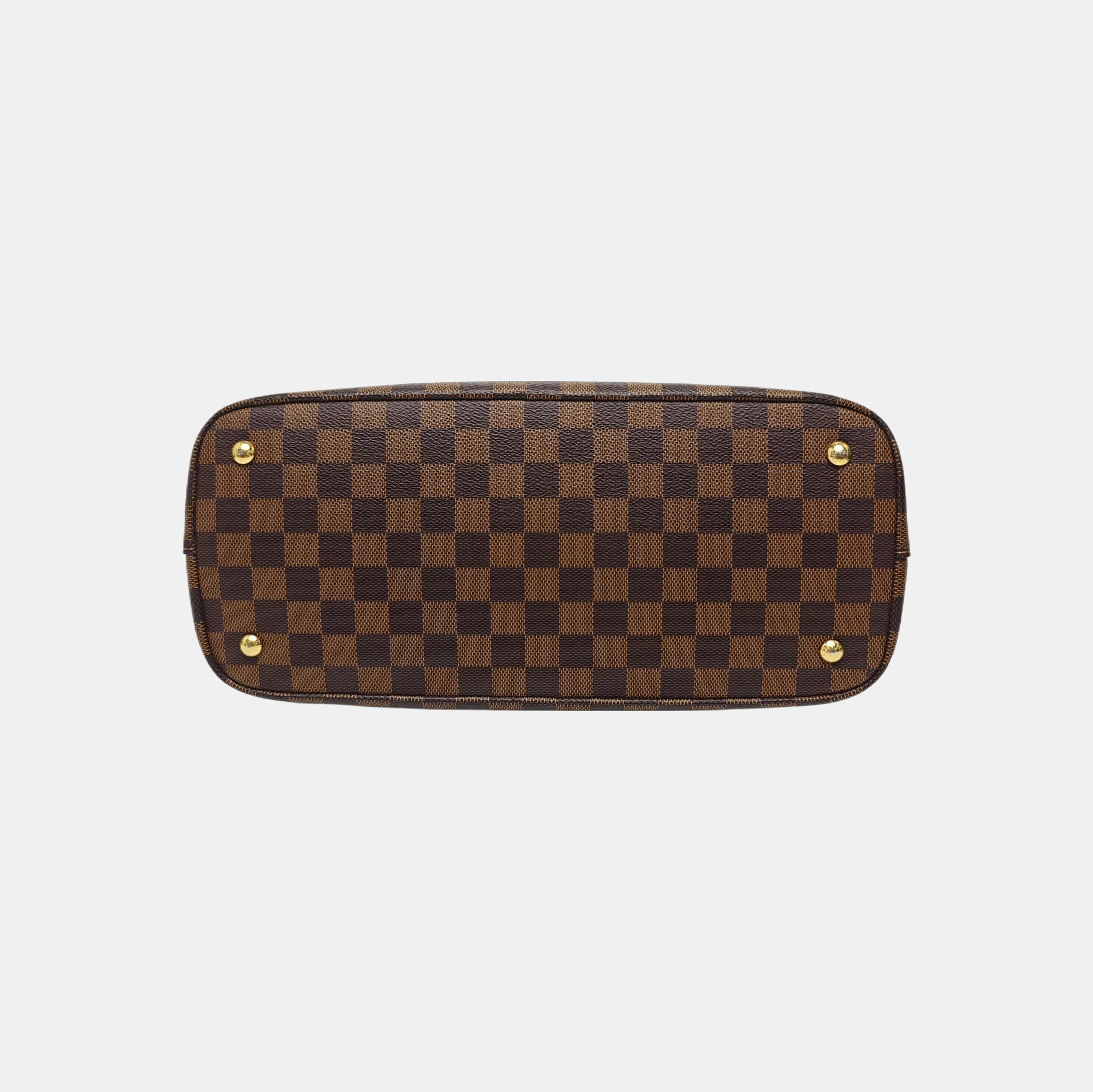 KENSINGTON BOWLING Damier Ebene Coated Canvas Brown