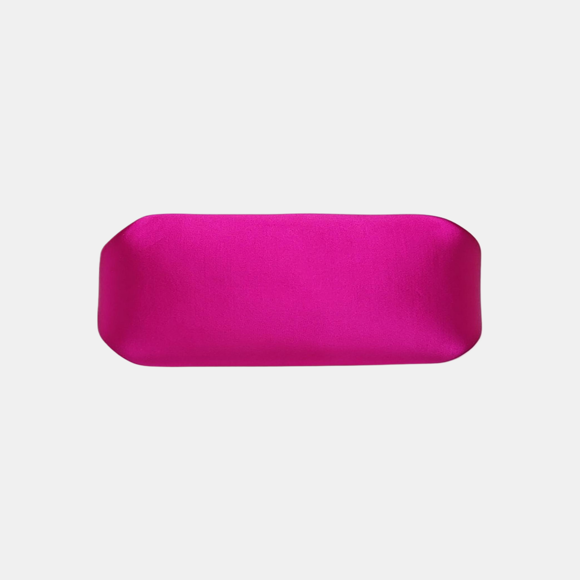 Fabric Top Handle Bag Red