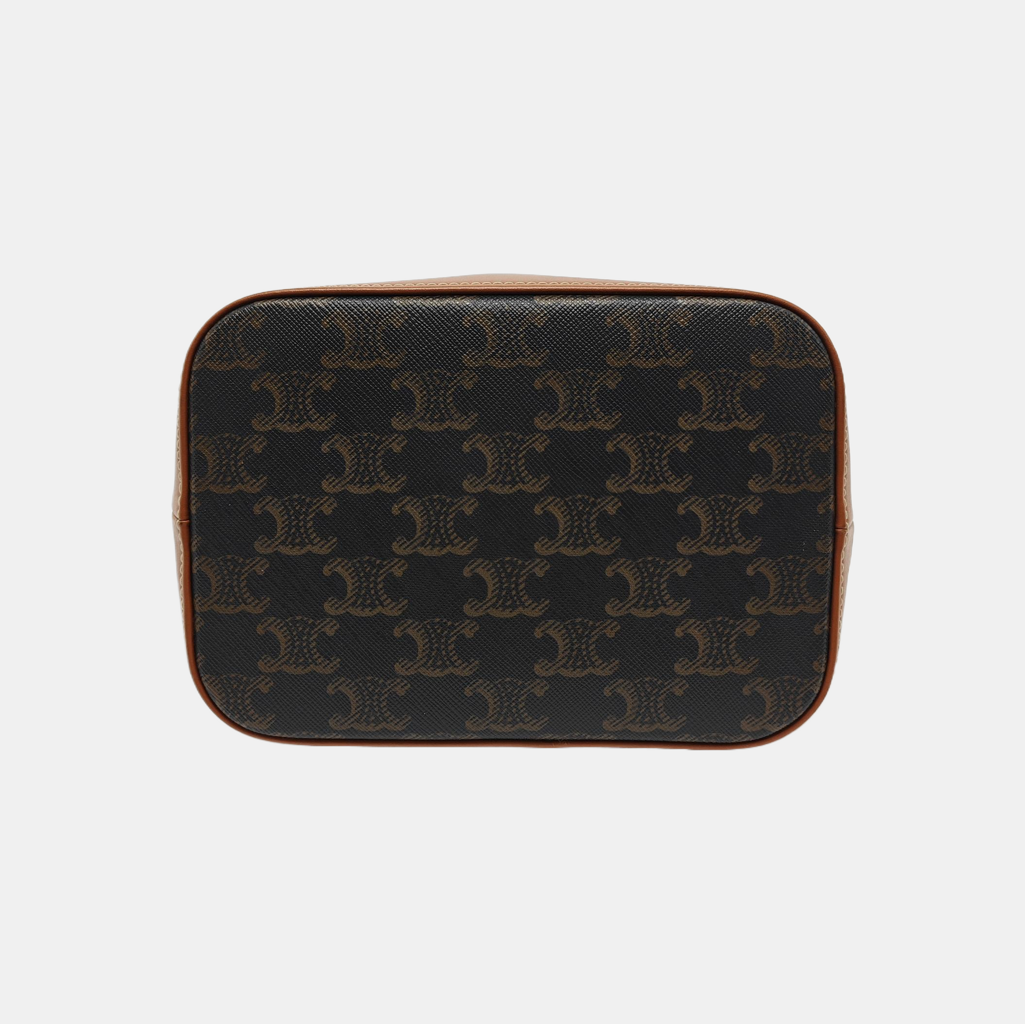 TRIOMPHE CANVAS Small Coated Canvas Brown