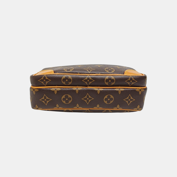 VINTAGE TROCADERO 23 Monogram Coated Canvas Brown