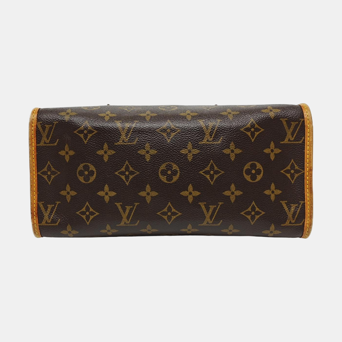 POPINCOURT Monogram Coated Canvas Brown