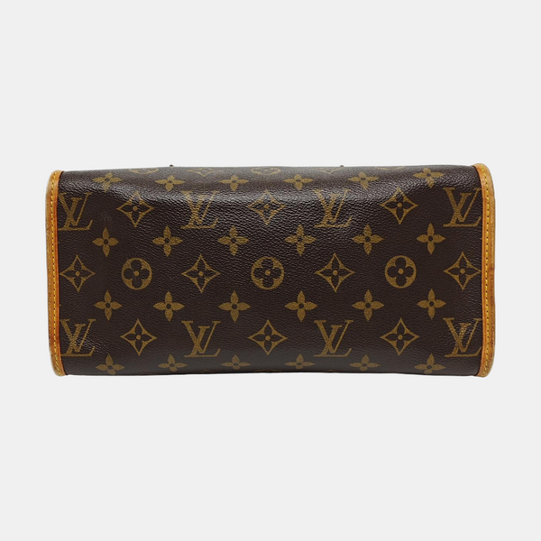 POPINCOURT Monogram Coated Canvas Brown