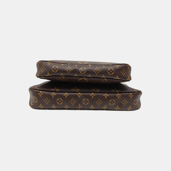 MULTI Monogram Coated Canvas Brown