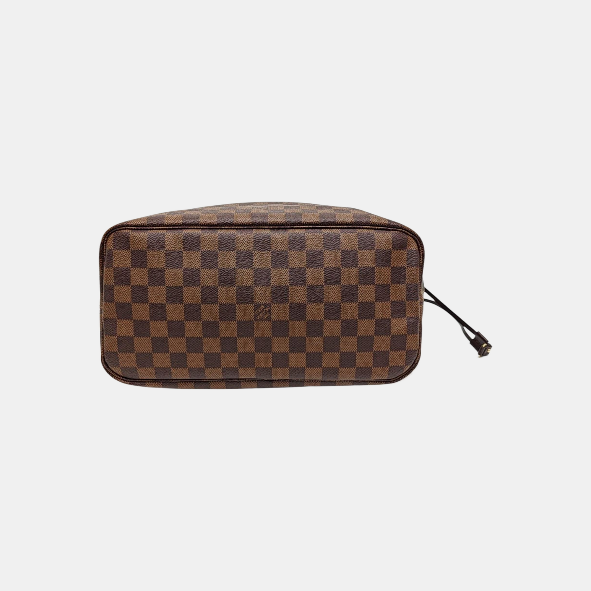 NEVERFULL MM Damier Ebene Coated Canvas Brown