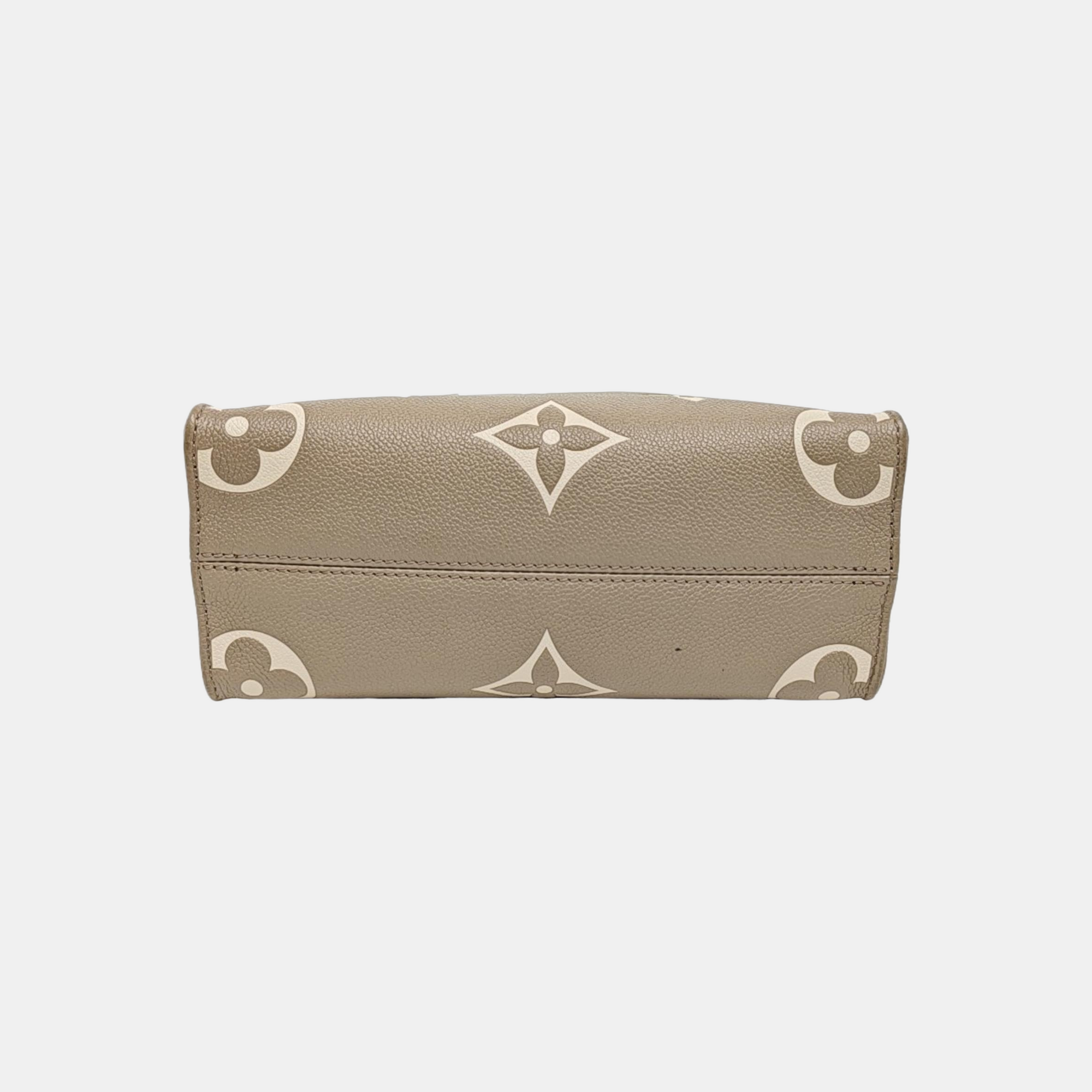 ONTHEGO PM Monogram Calfskin Gray
