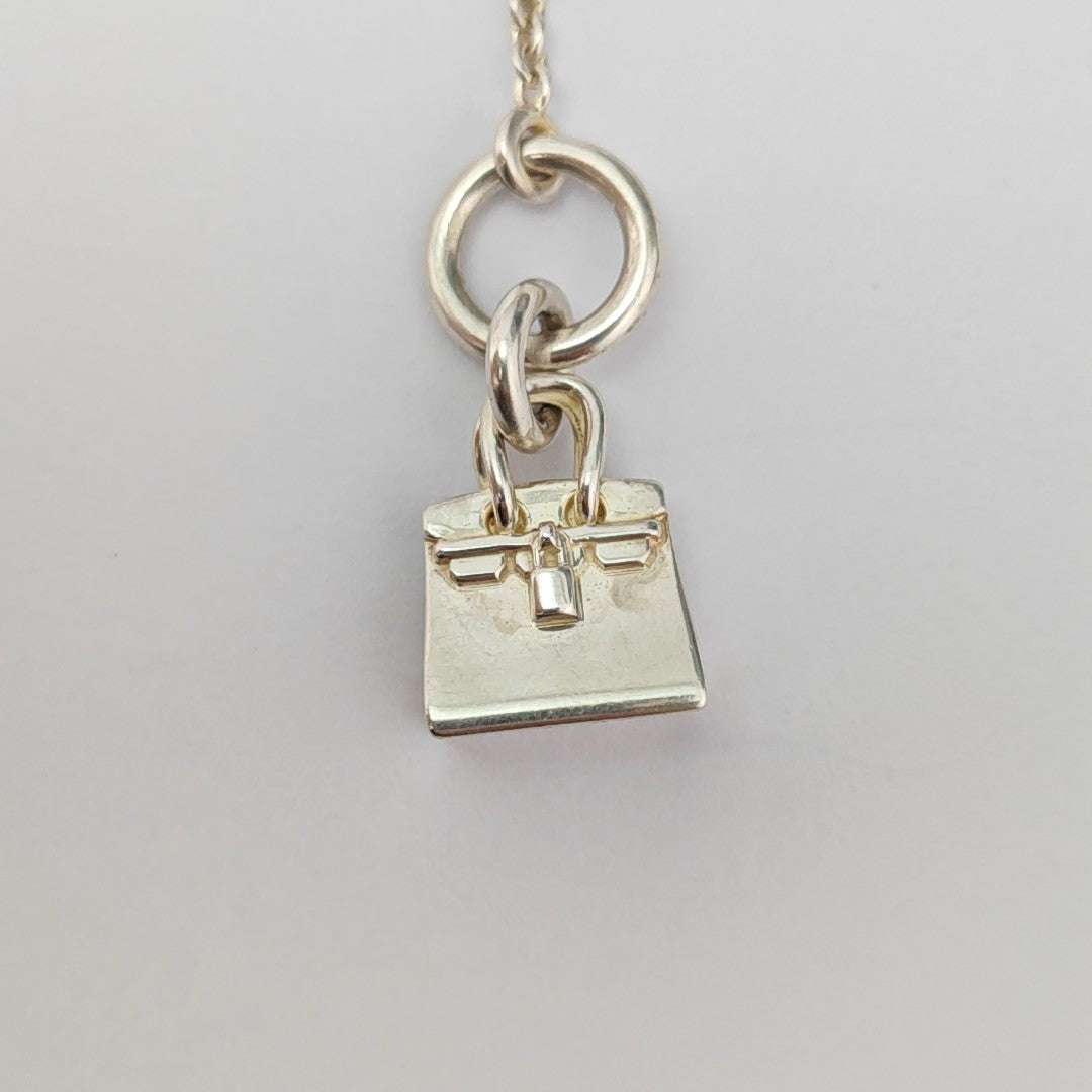 Amulettes Birkin 925 Sterling Silver Necklace