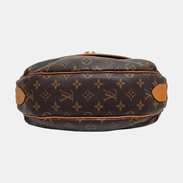 TULUM GM Monogram Coated Canvas Brown