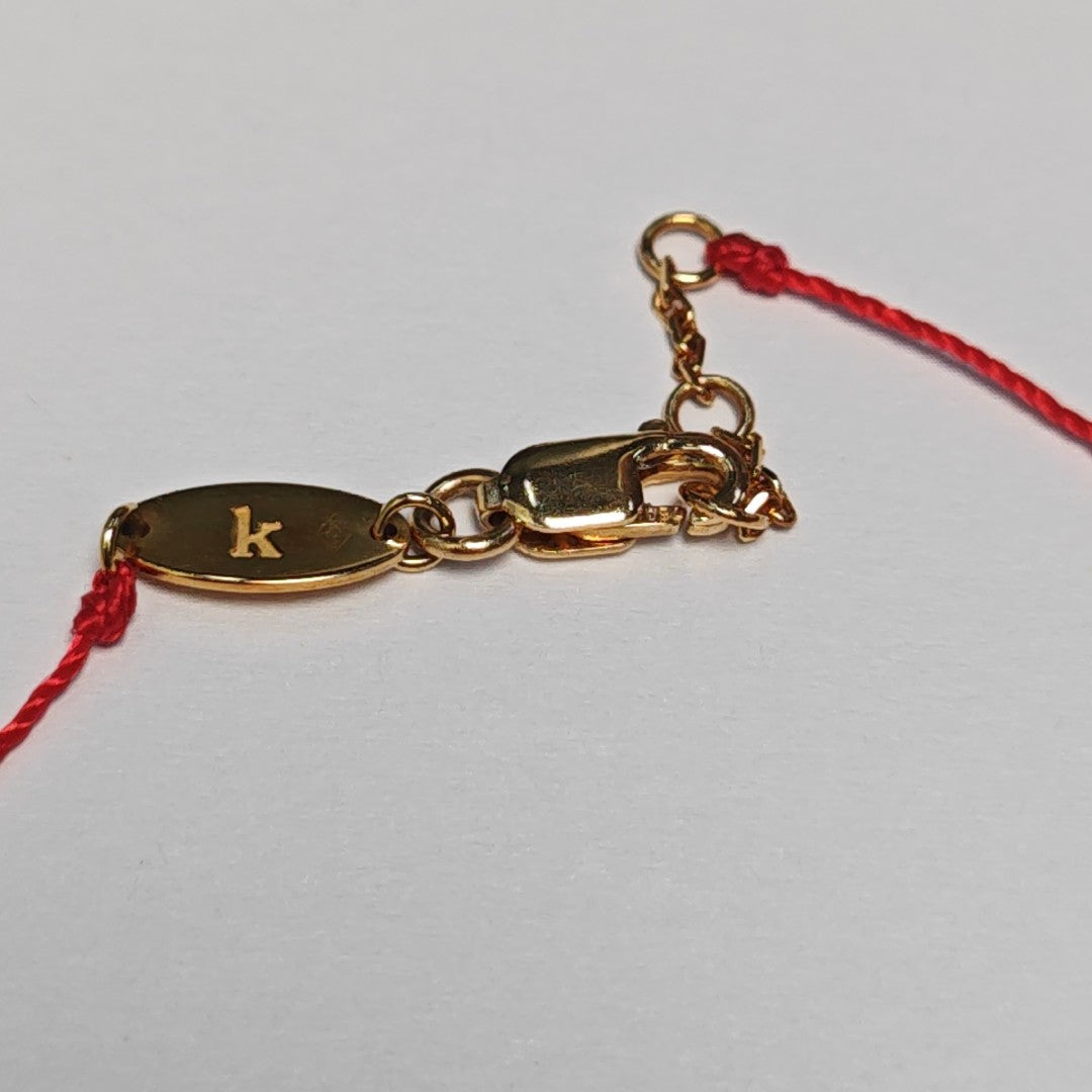 Fabric Red Bracelet