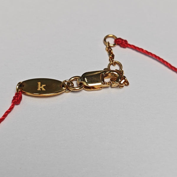 Fabric Red Bracelet