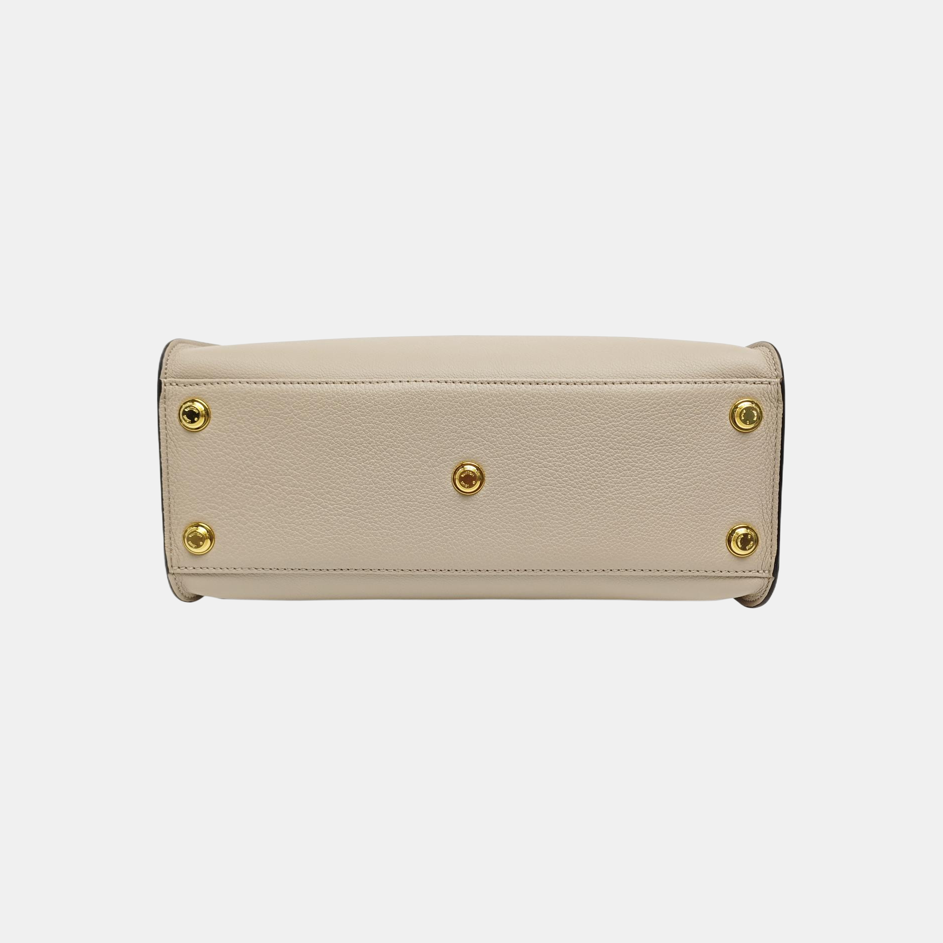 ON MY SIDE MM Monogram Calfskin Beige