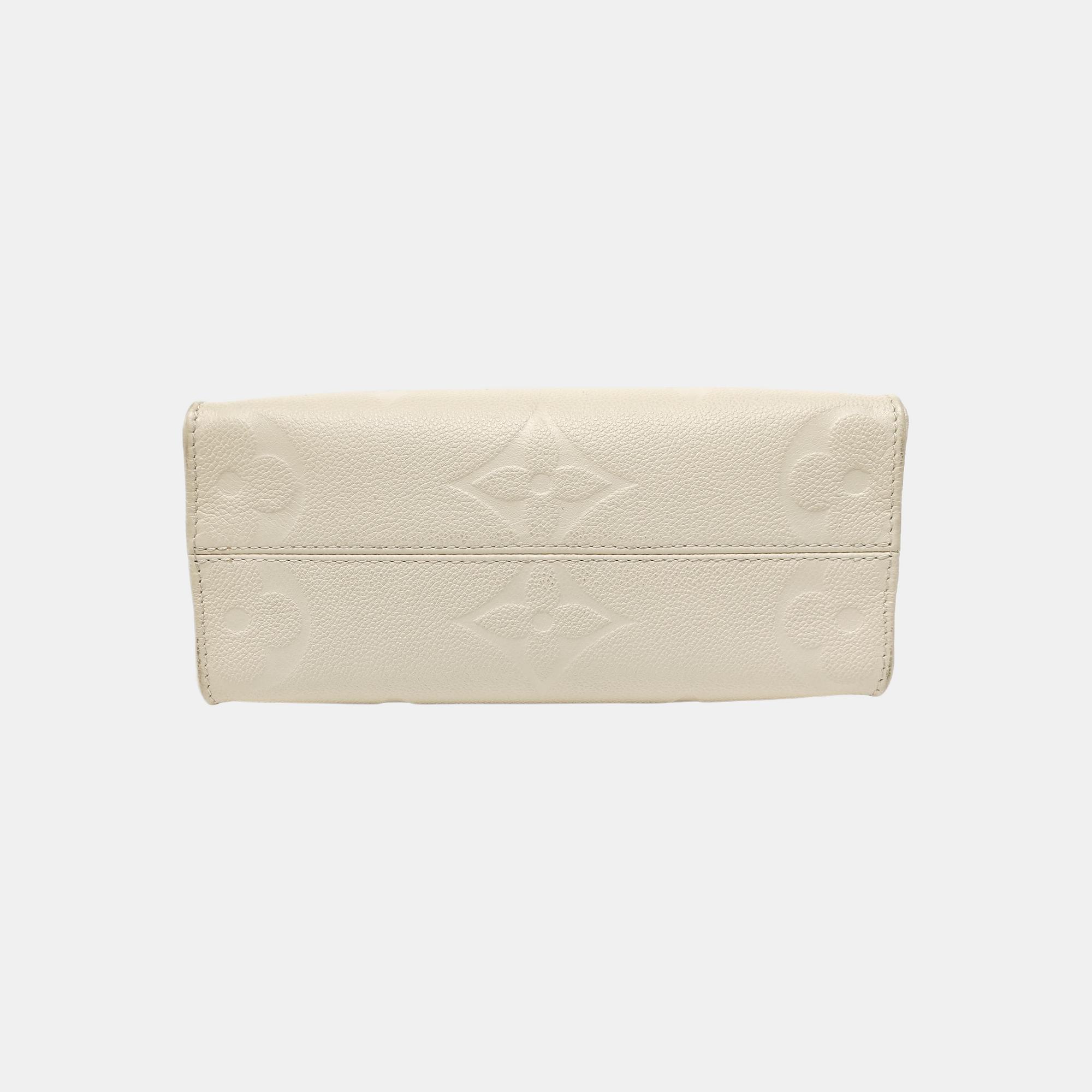 ONTHEGO PM Monogram Calfskin Beige