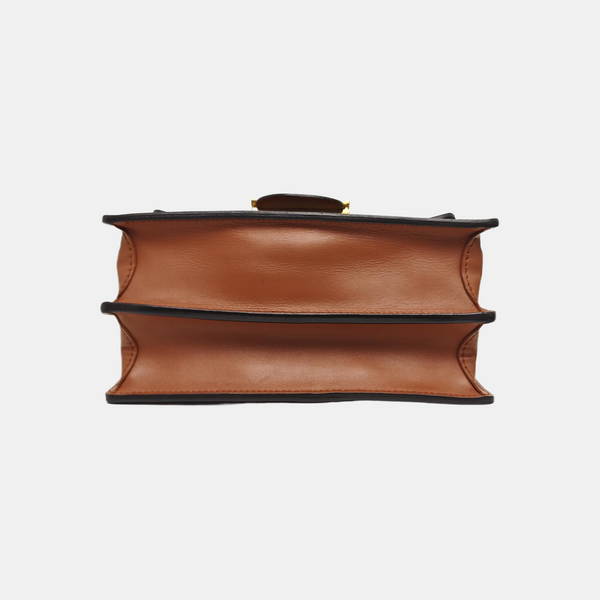 DAUPHINE MM Monogram Coated Canvas Brown