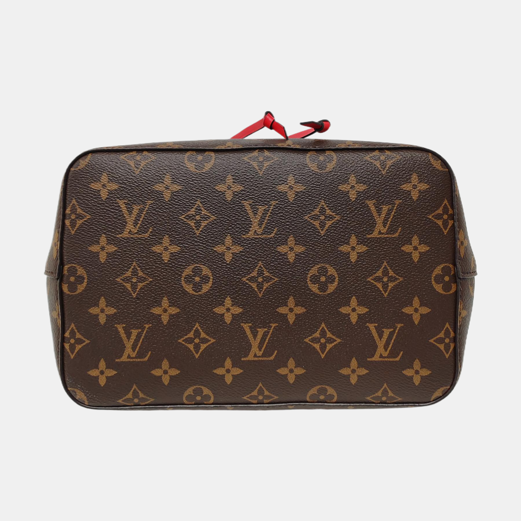 NÉONOÉ MM Monogram Coated Canvas Brown