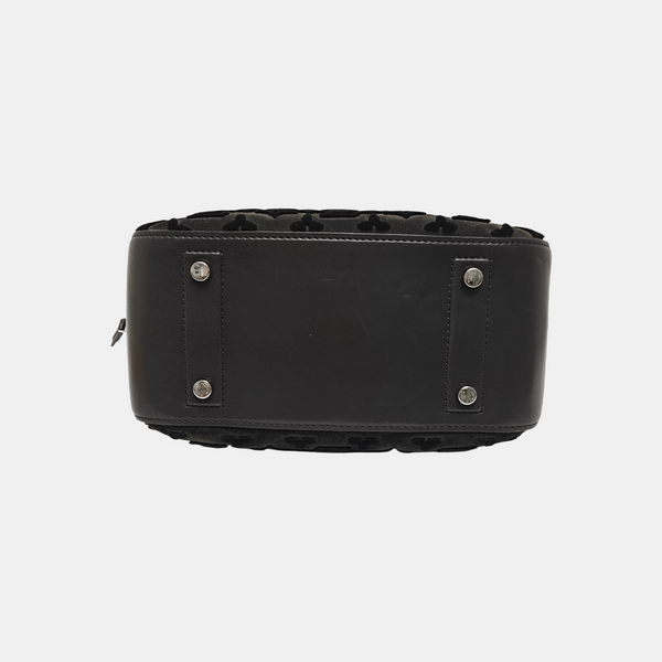 DEAUVILLE Monogram Suede Gray