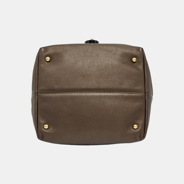 Calle Calfskin Brown
