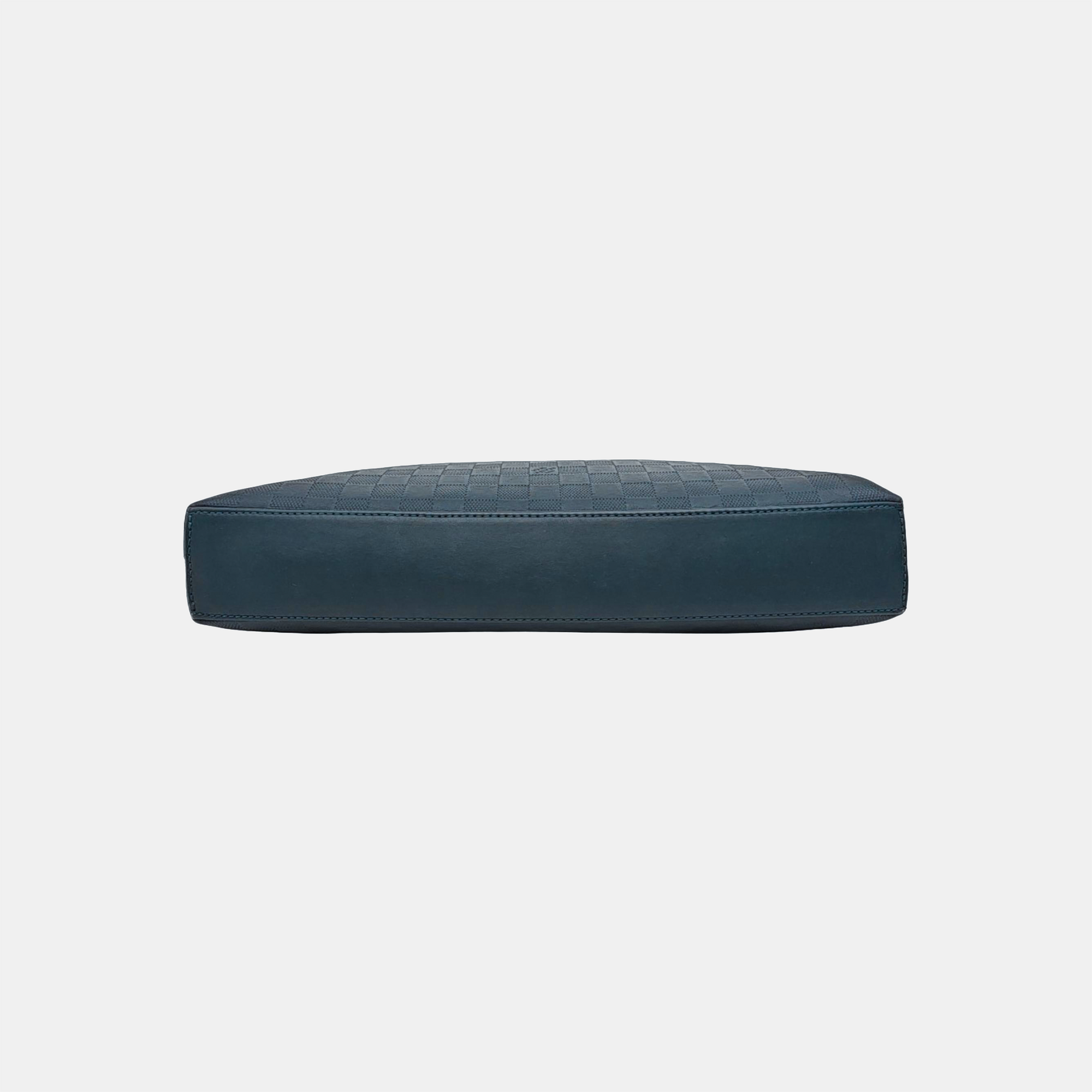 PORTE-DOCUMENTS Damier Calfskin Blue